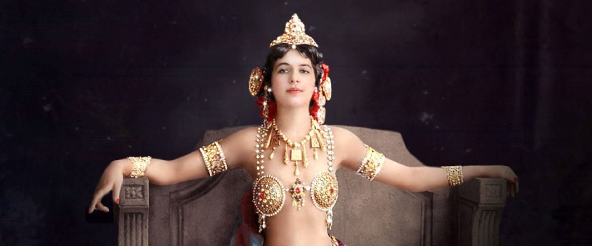 Mata Hari: The Naked Spy backdrop
