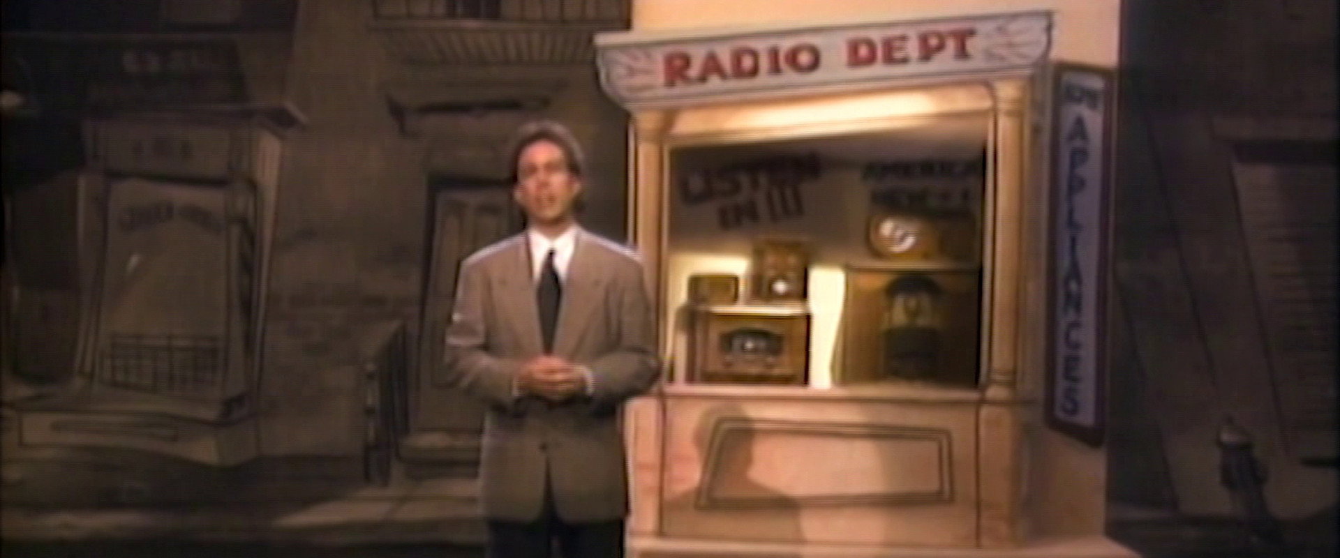 Abbott and Costello Meet Jerry Seinfeld backdrop