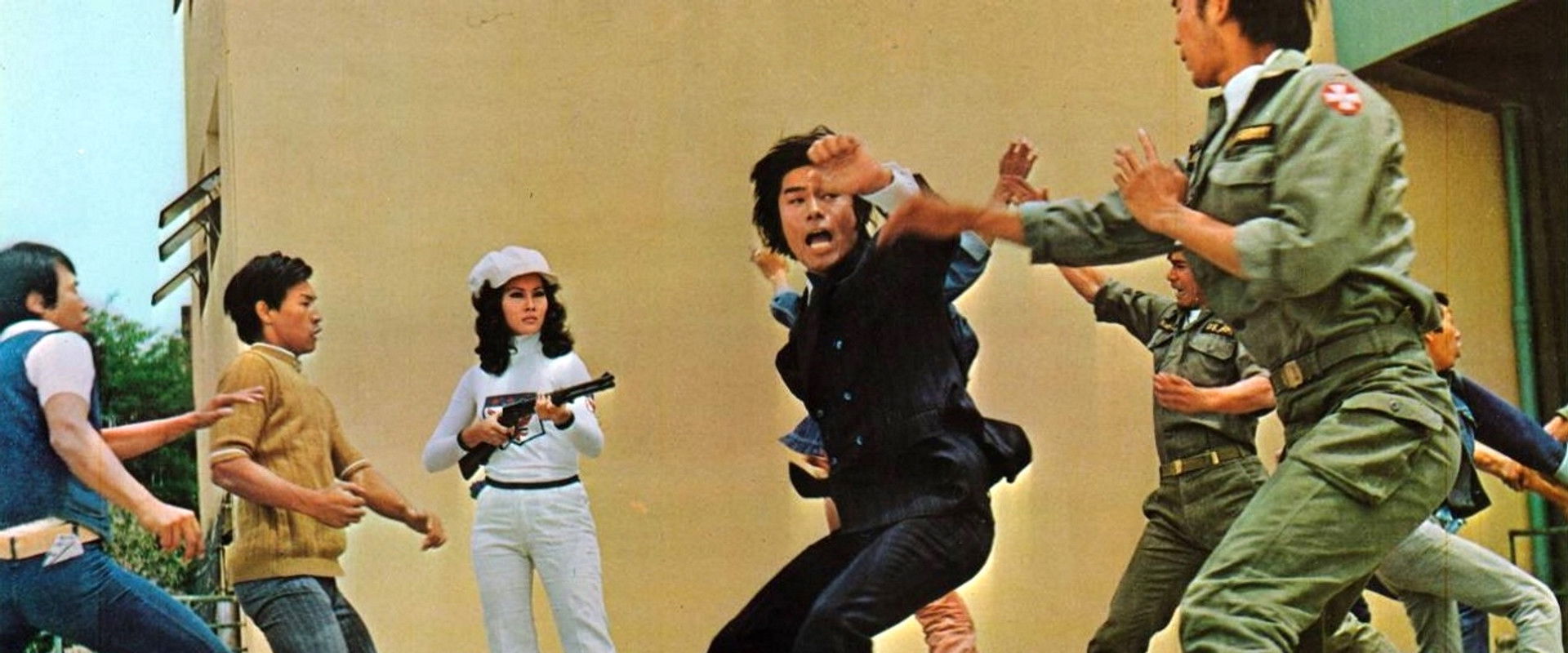 Four Riders backdrop