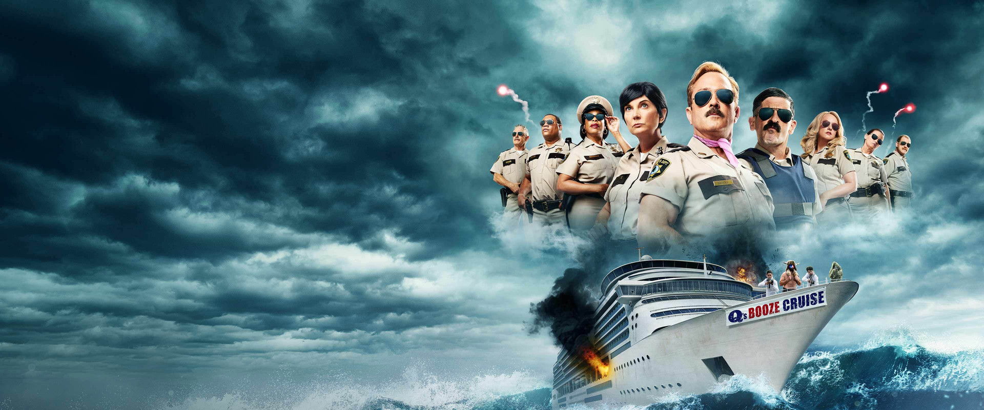 Reno 911!: The Hunt for QAnon backdrop