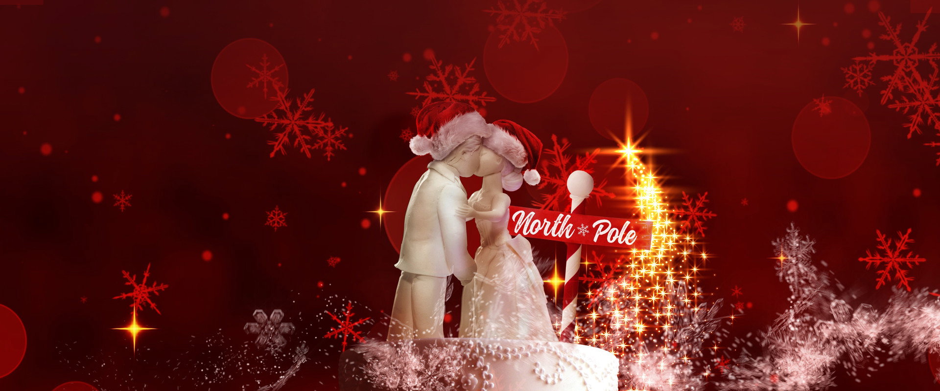 Meet The Santas backdrop