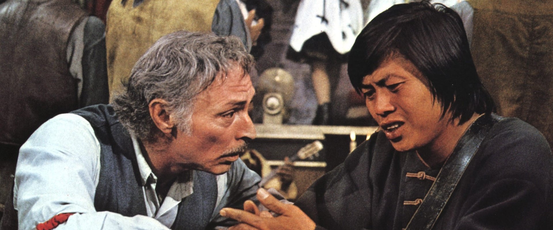 The Stranger and the Gunfighter backdrop