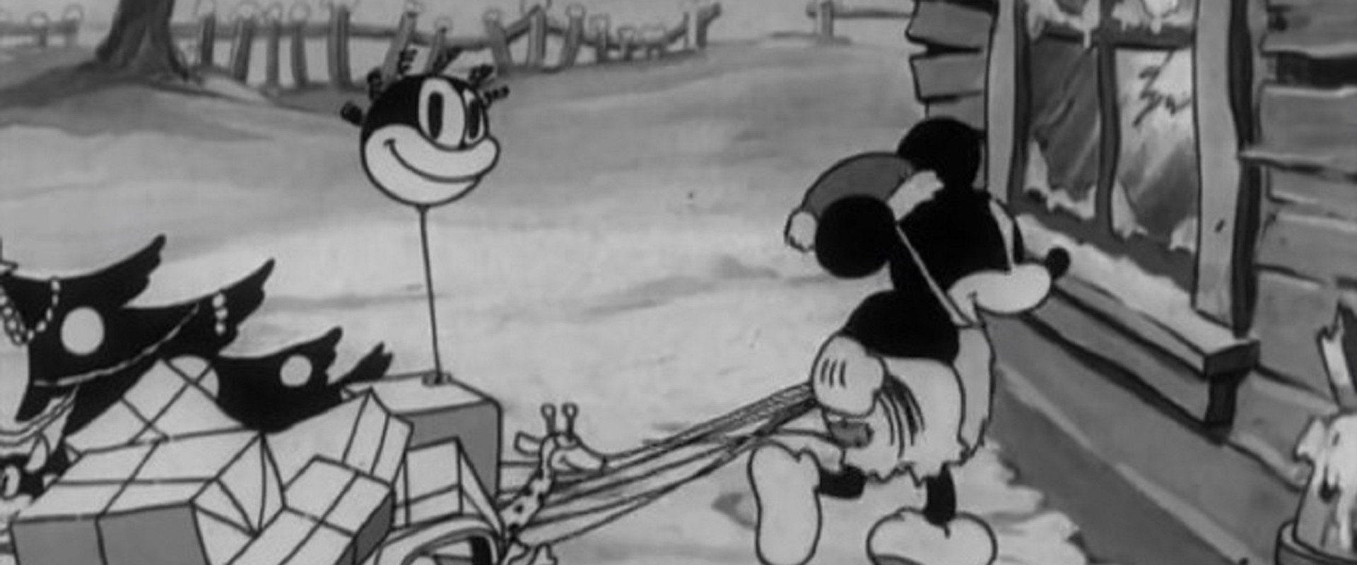 Mickey's Good Deed backdrop