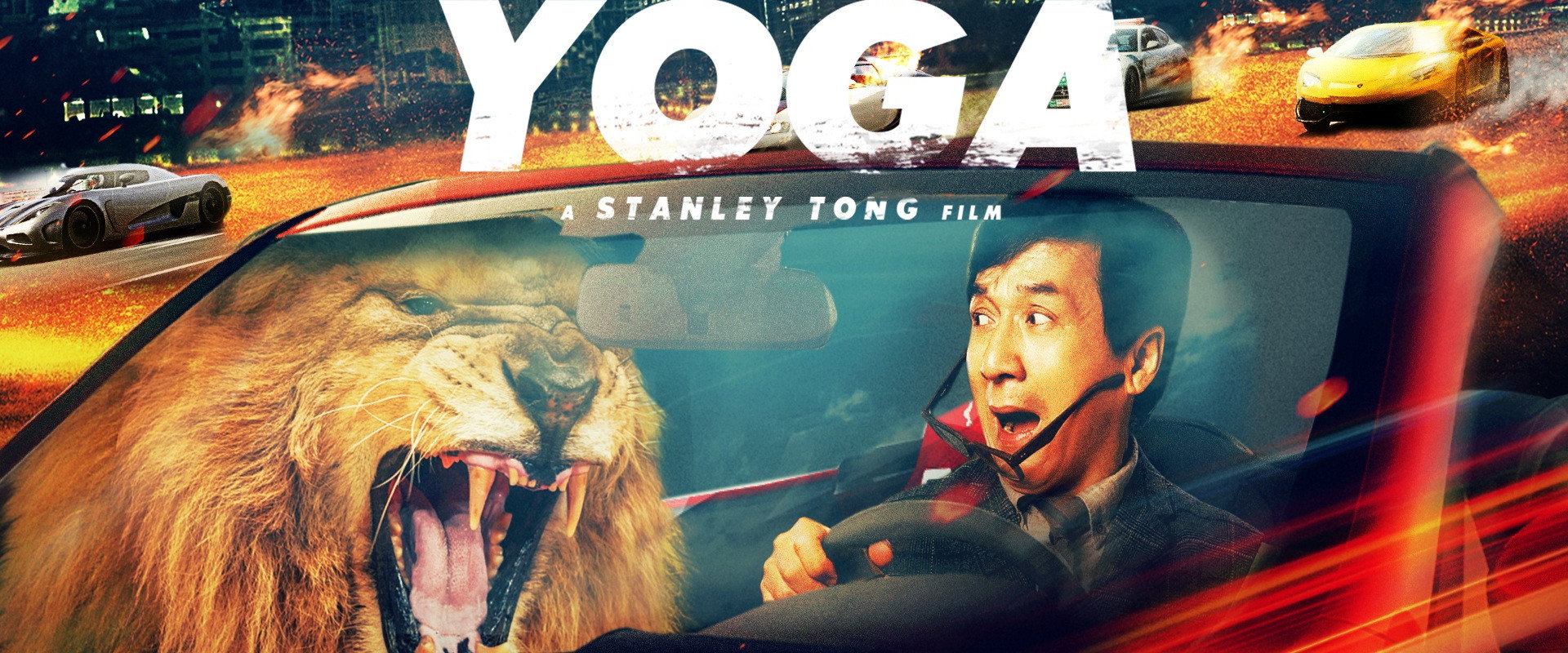 Kung Fu Yoga backdrop