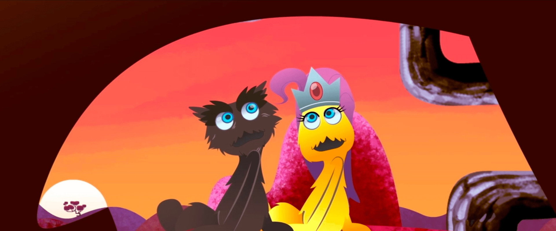 Invaders from Proxima B backdrop