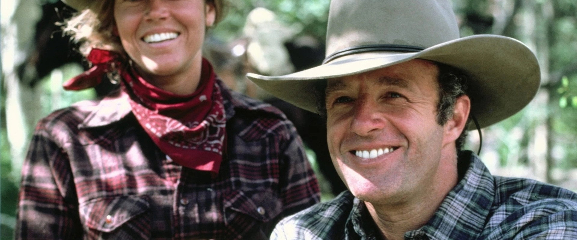 Comes a Horseman backdrop