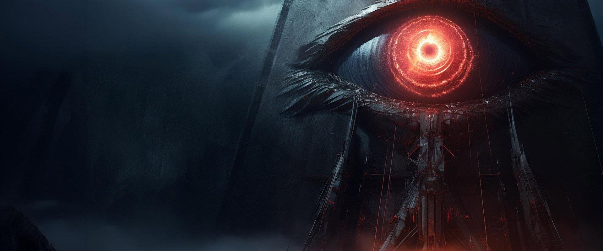 The Eye and the Wall backdrop
