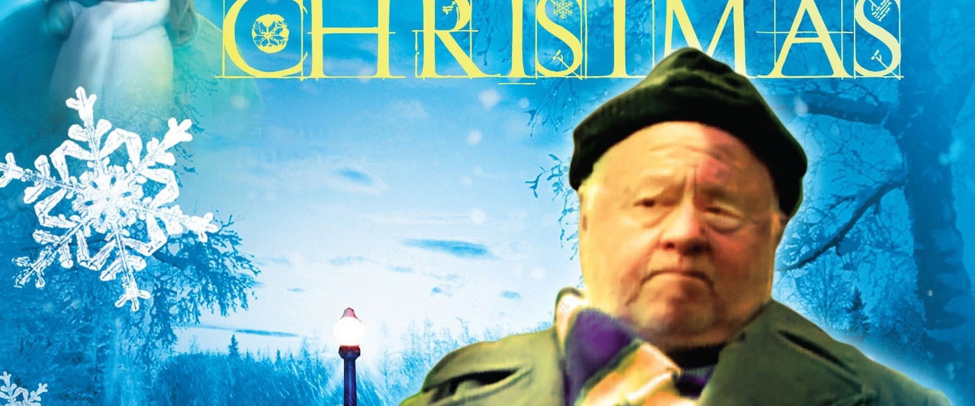 Home for Christmas backdrop