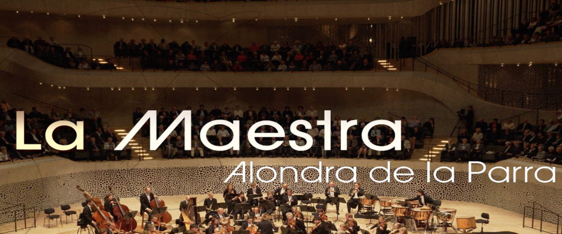La Maestra: Alondra de la Parra backdrop