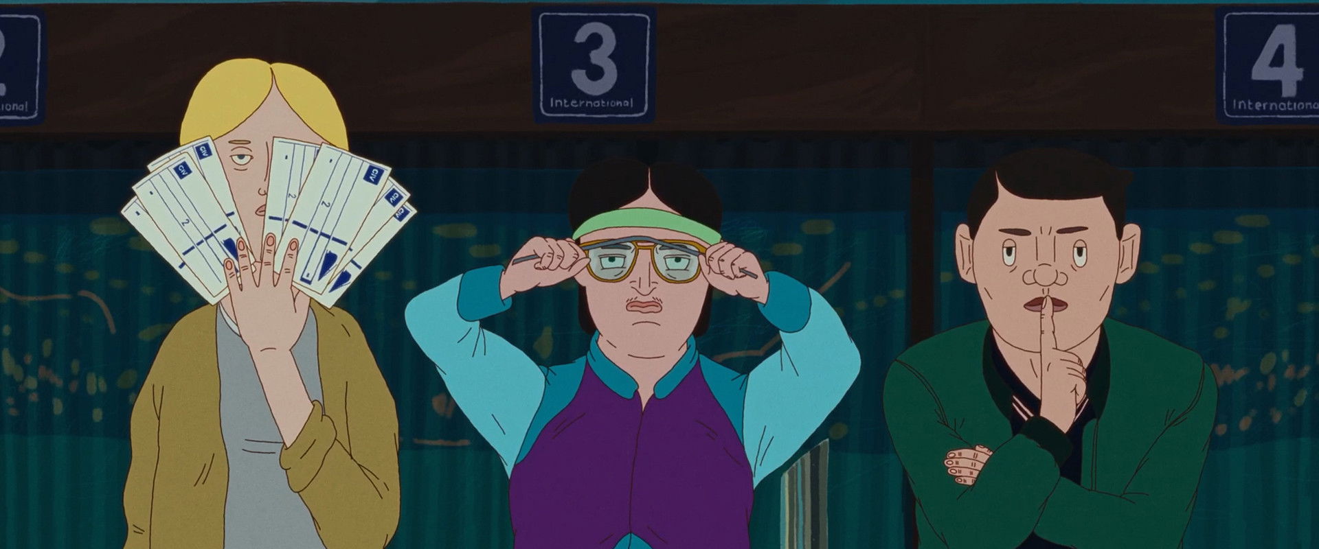 Pelikan Blue backdrop