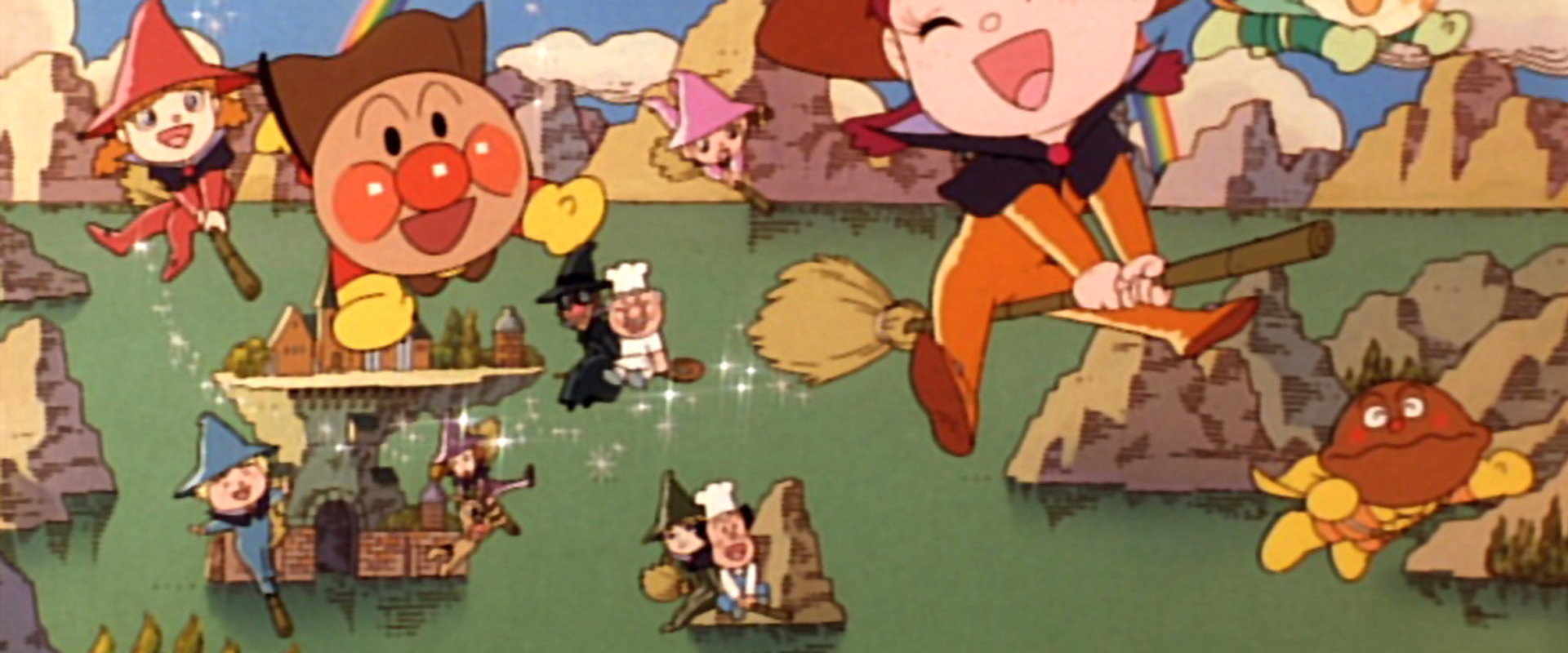 Go! Anpanman: The Lyrical Magical Witch's School backdrop
