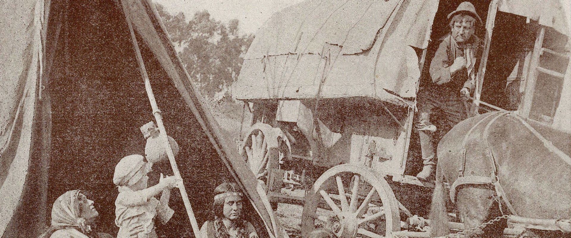 A Child of the West backdrop