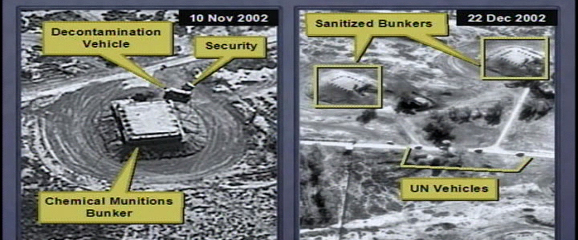Uncovered: The War on Iraq backdrop