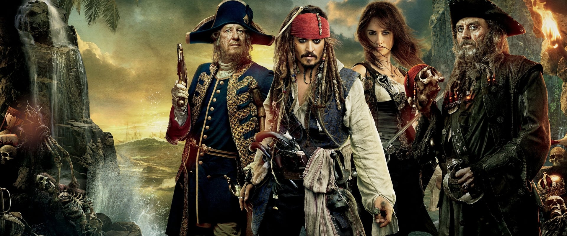 Pirates of the Caribbean: On Stranger Tides backdrop