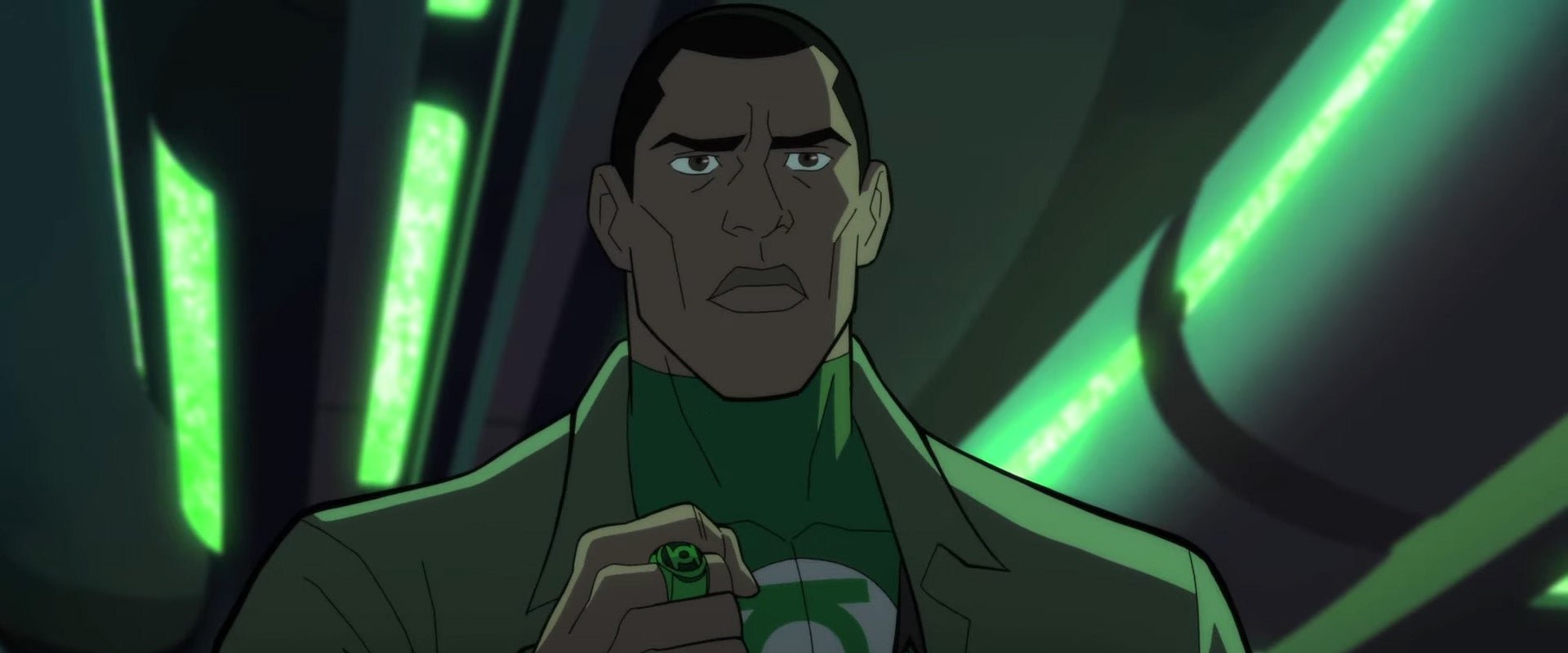 Green Lantern: Beware My Power backdrop
