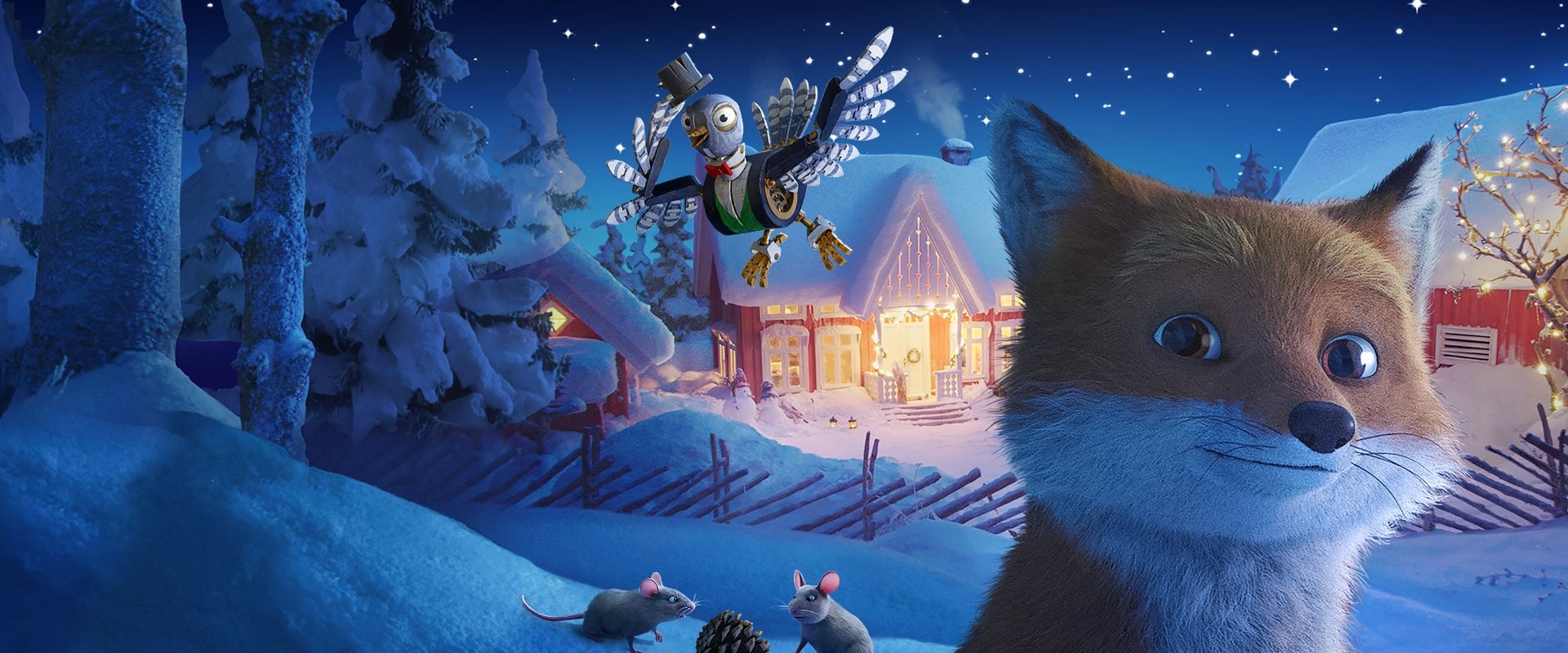 Astrid Lindgren's Christmas backdrop