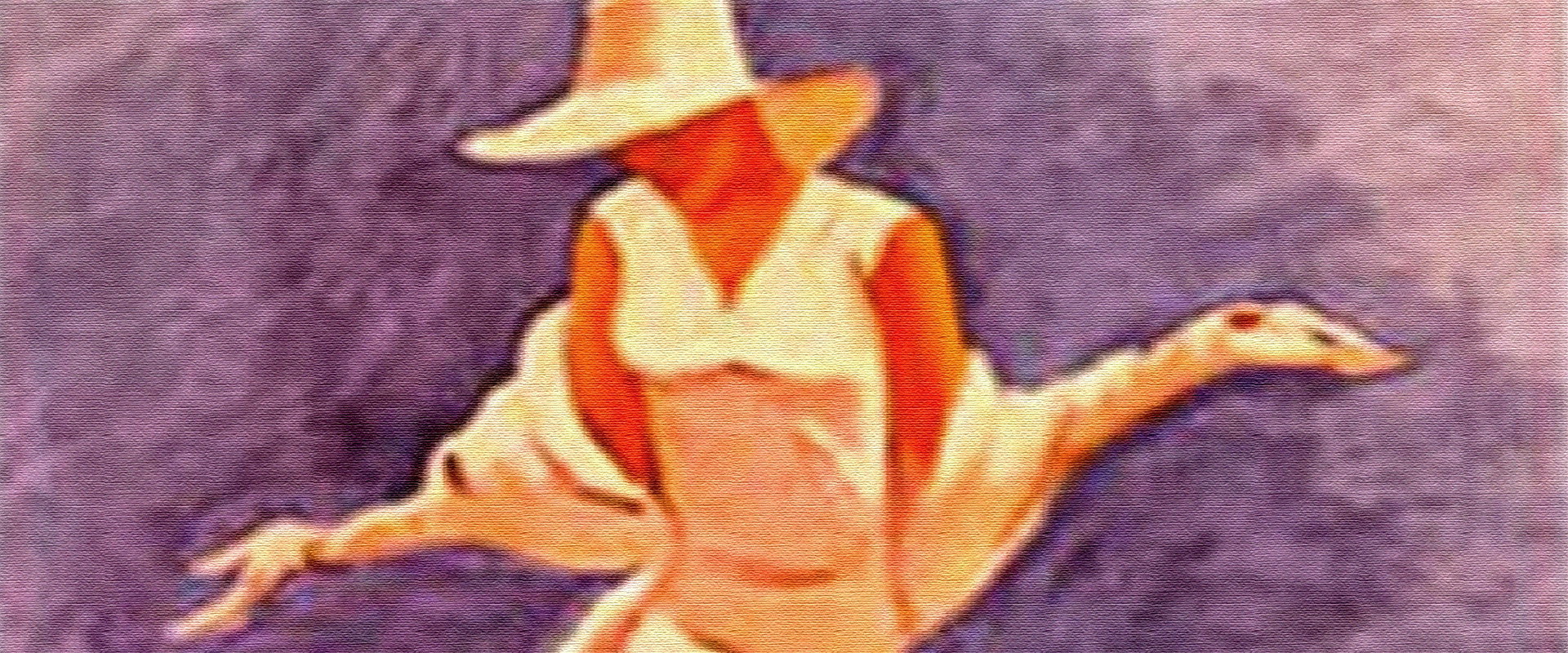 Morel's Invention backdrop