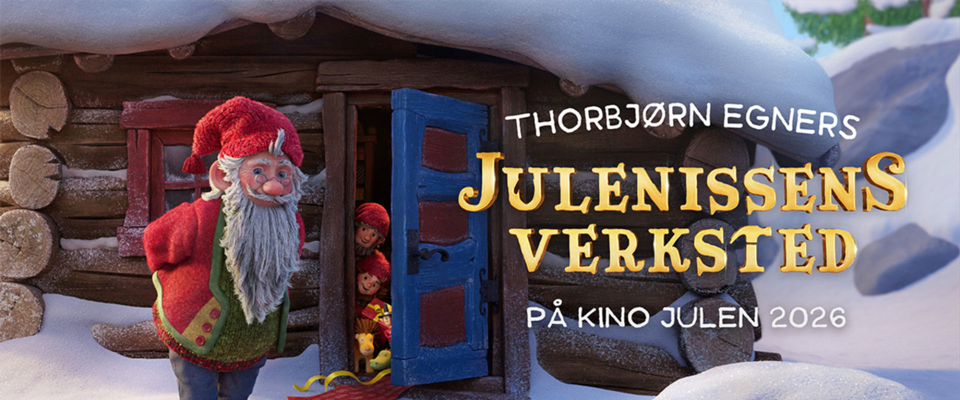 Santa's Workshop backdrop