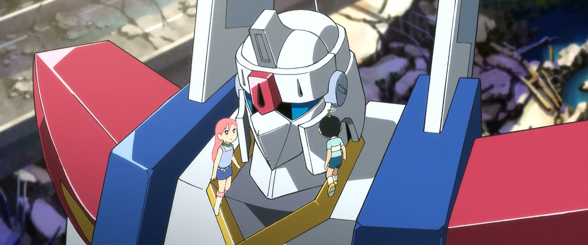 Doraemon: Nobita and the New Steel Troops: Winged Angels backdrop