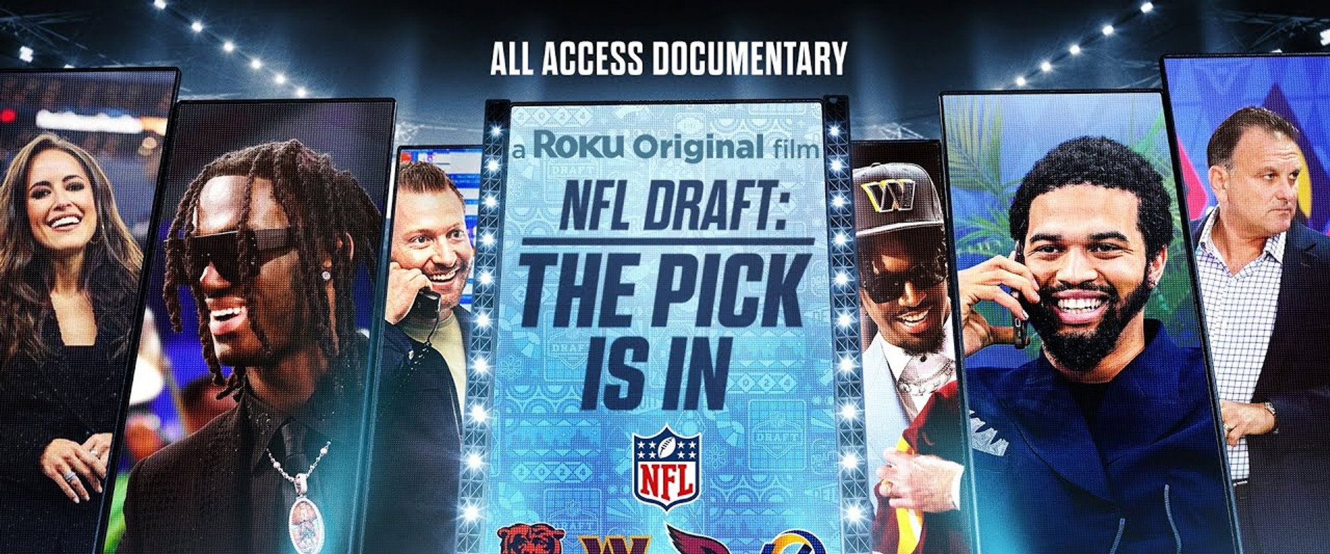 NFL Draft: The Pick Is in backdrop