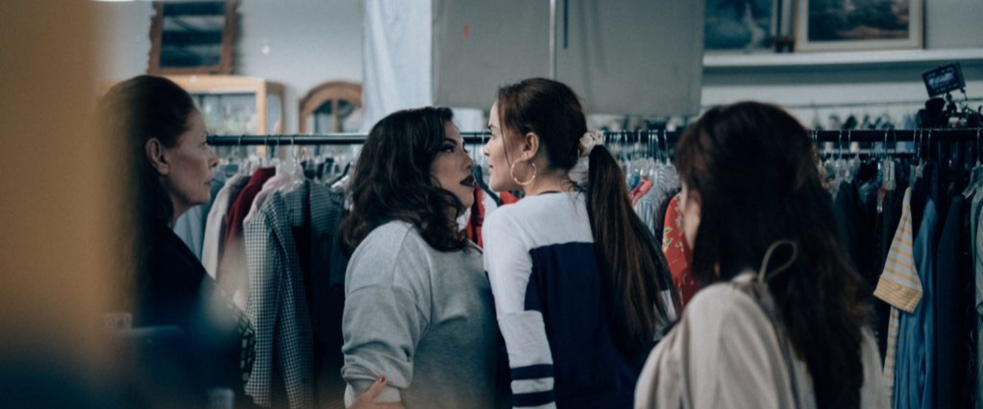 What Bitch? backdrop