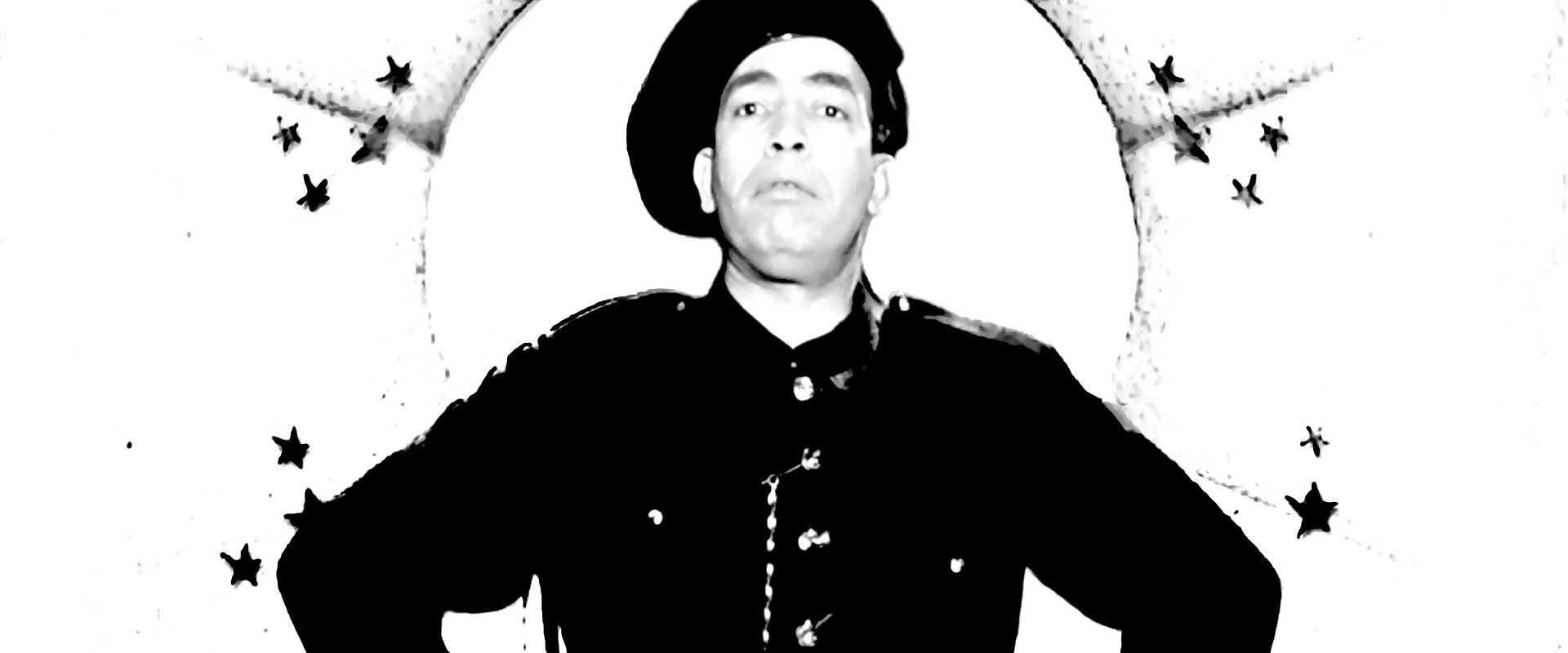 Ismail Yassine in the Police backdrop