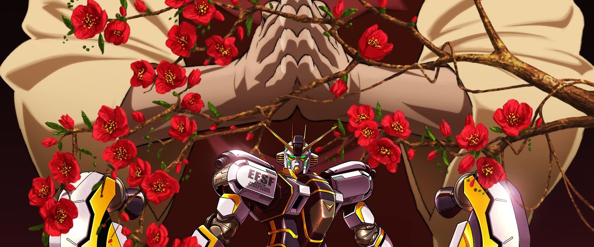 Mobile Suit Gundam Thunderbolt: Bandit Flower backdrop