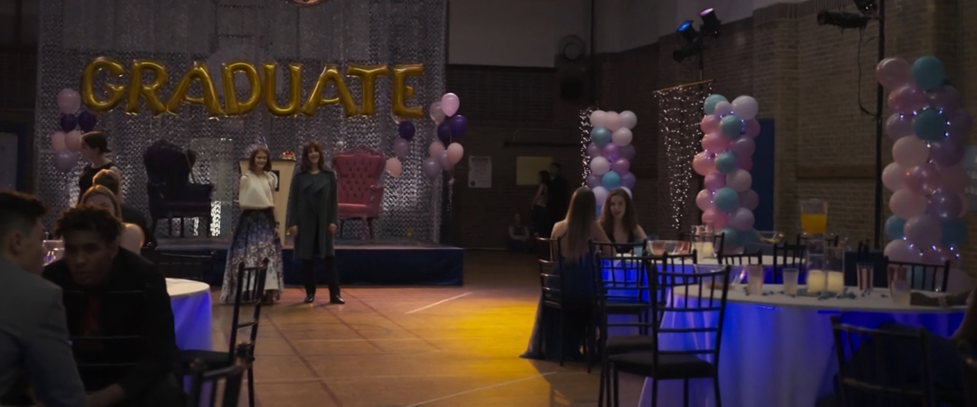 Psycho Prom Queen backdrop