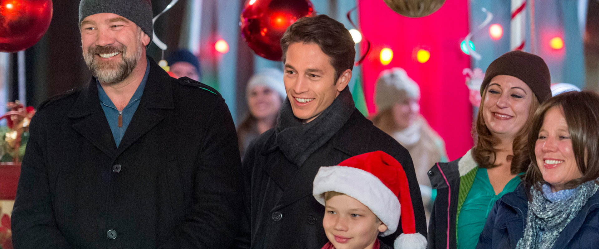 Sharing Christmas backdrop