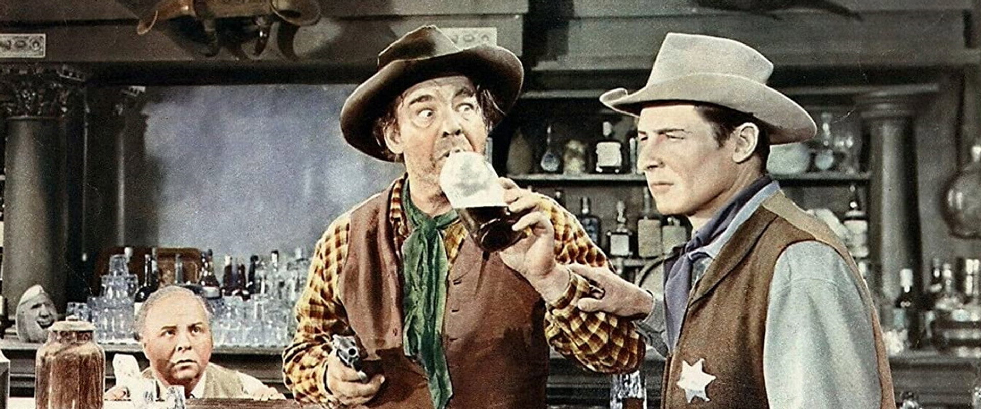 The Boy from Oklahoma backdrop