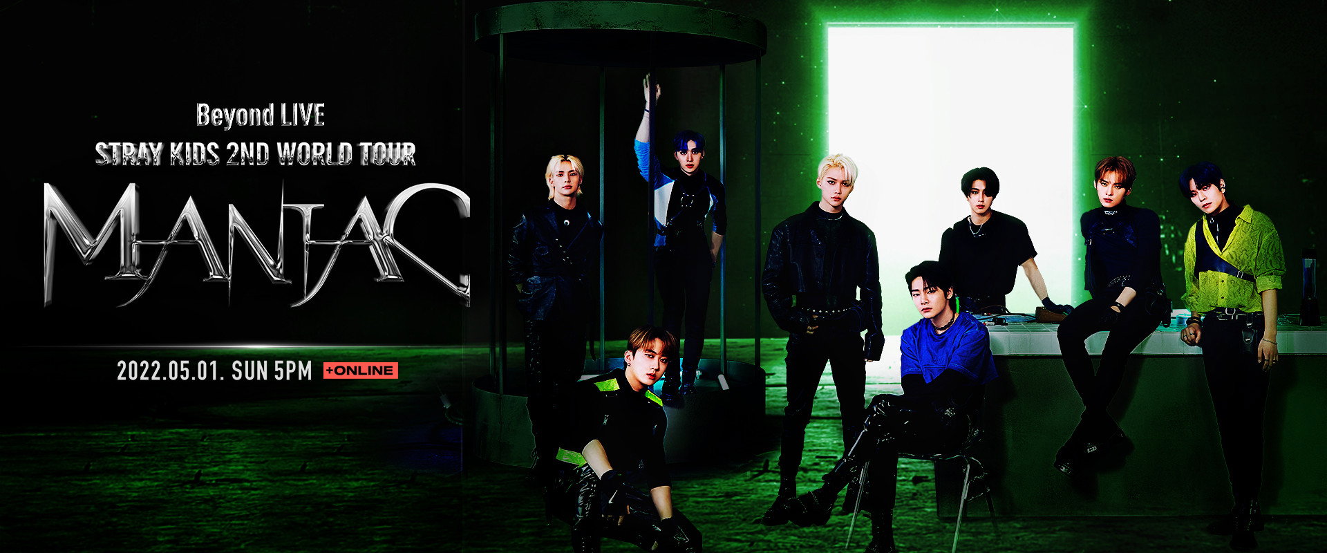 Stray Kids World Tour [MANIAC] in Seoul backdrop