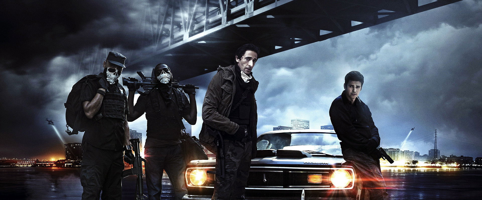 American Heist backdrop