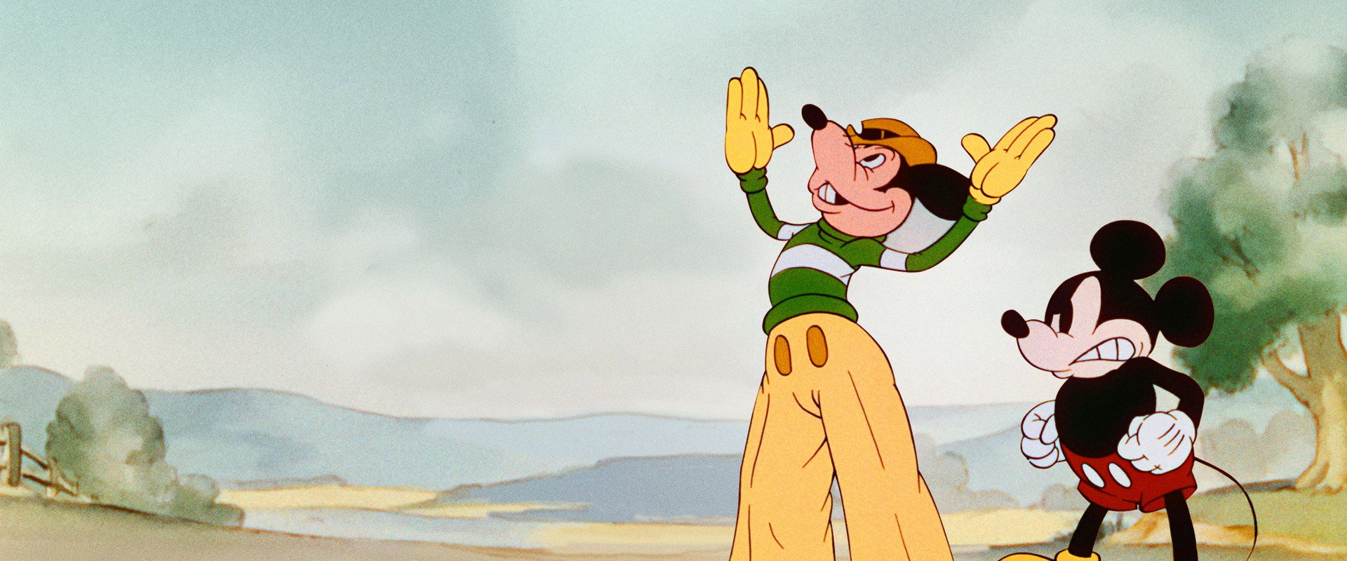 Mickey's Rival backdrop