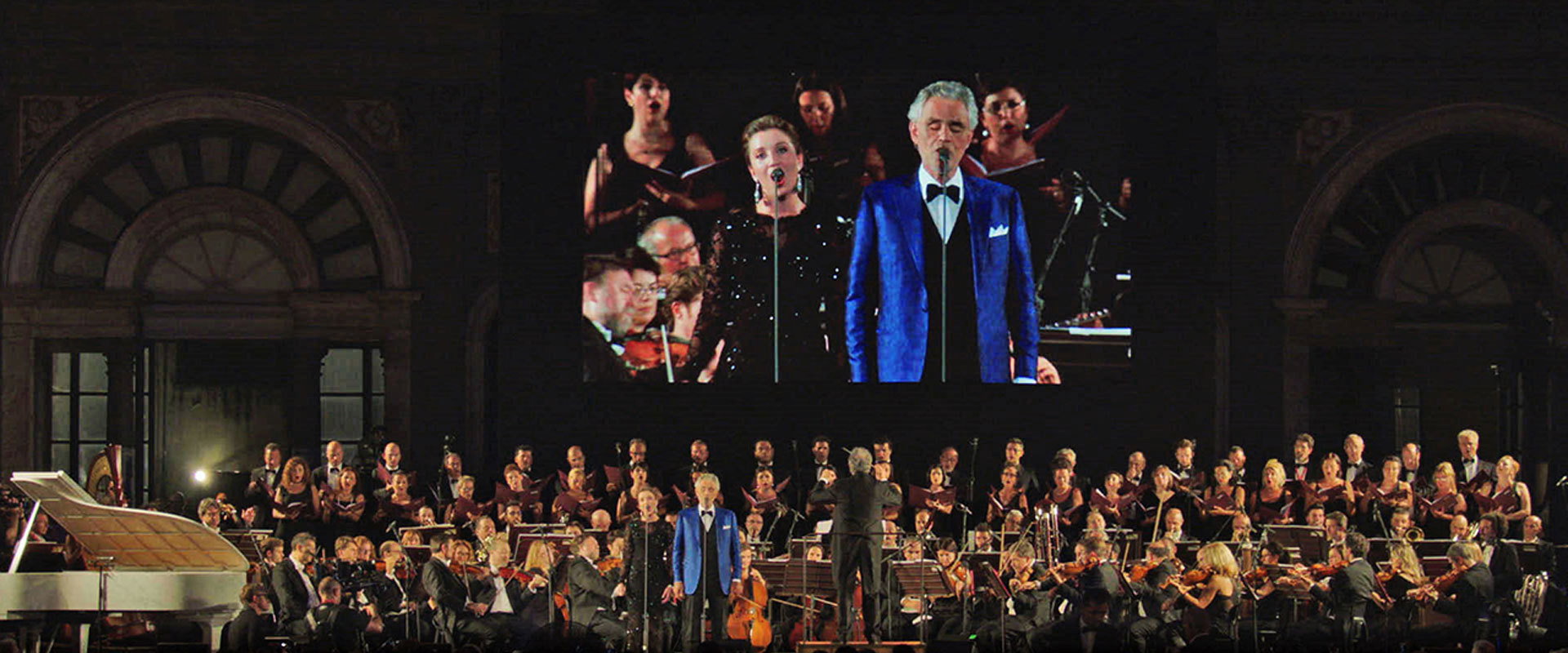 Andrea Bocelli - Sacred Arias backdrop