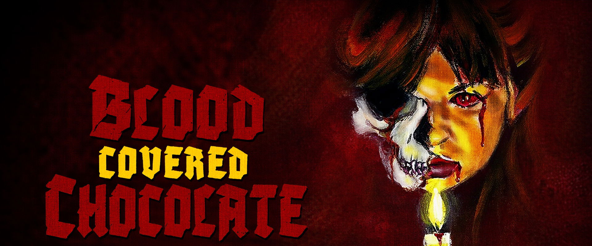 Blood Covered Chocolate backdrop