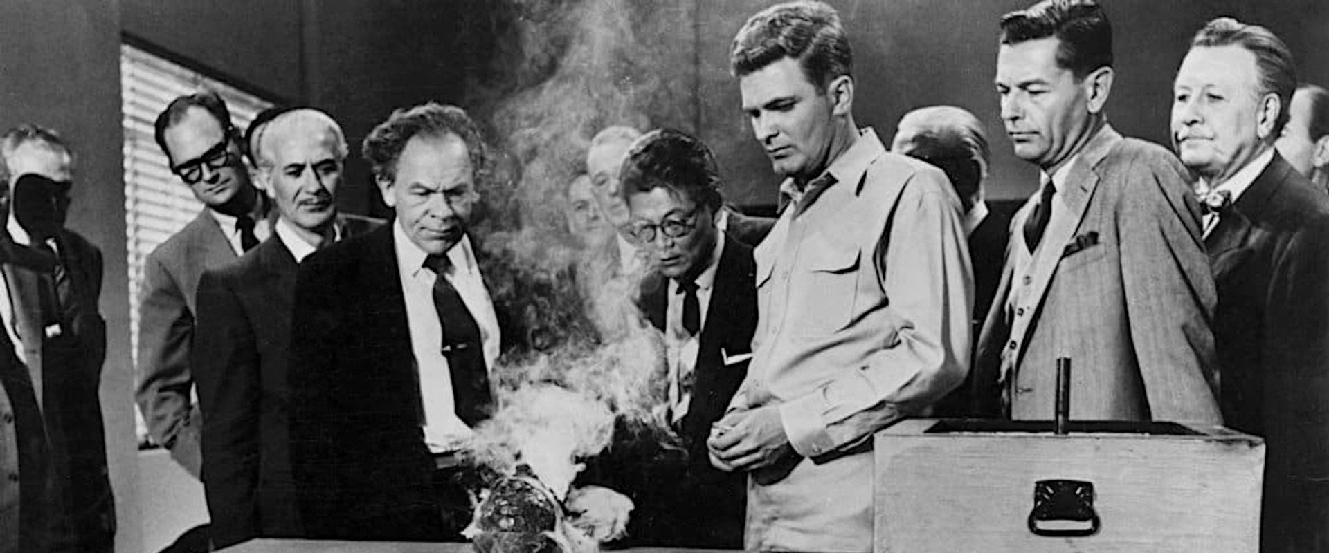 The Night the World Exploded backdrop