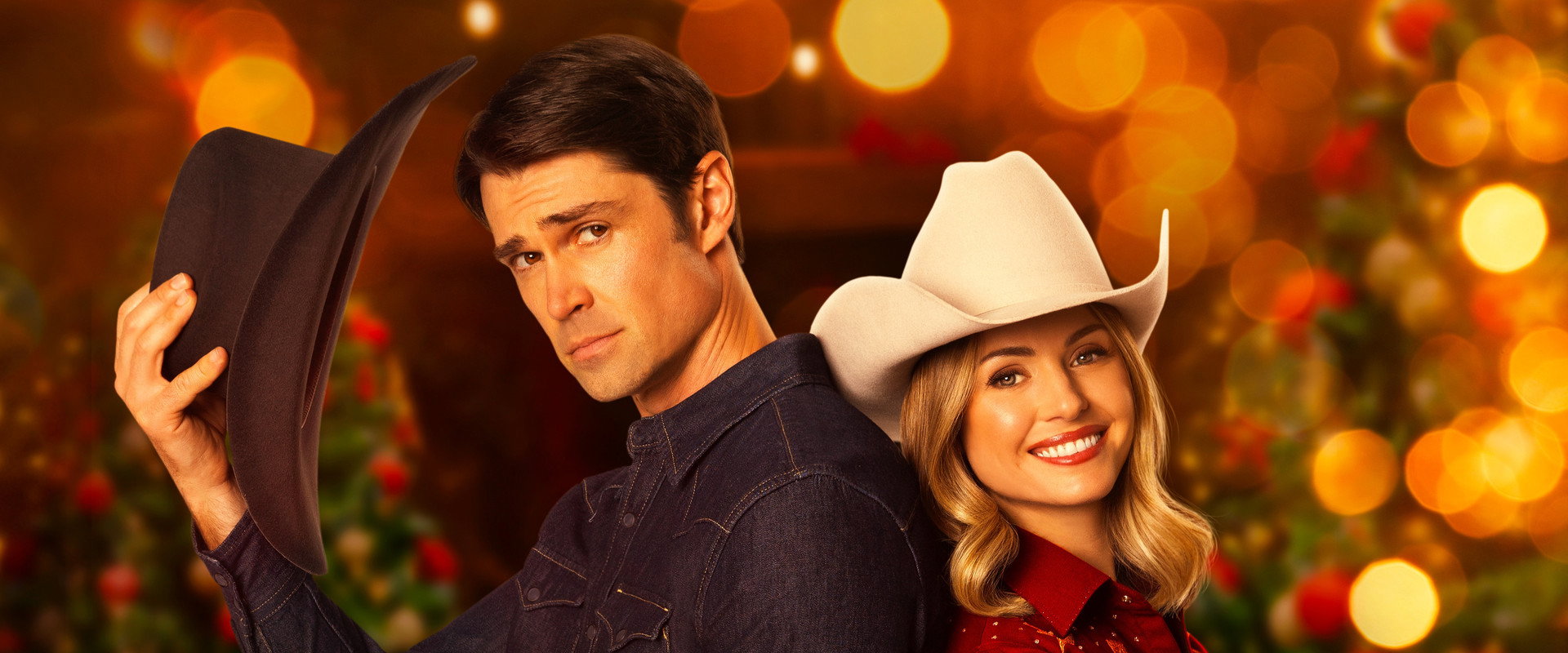 Rodeo Christmas Romance backdrop