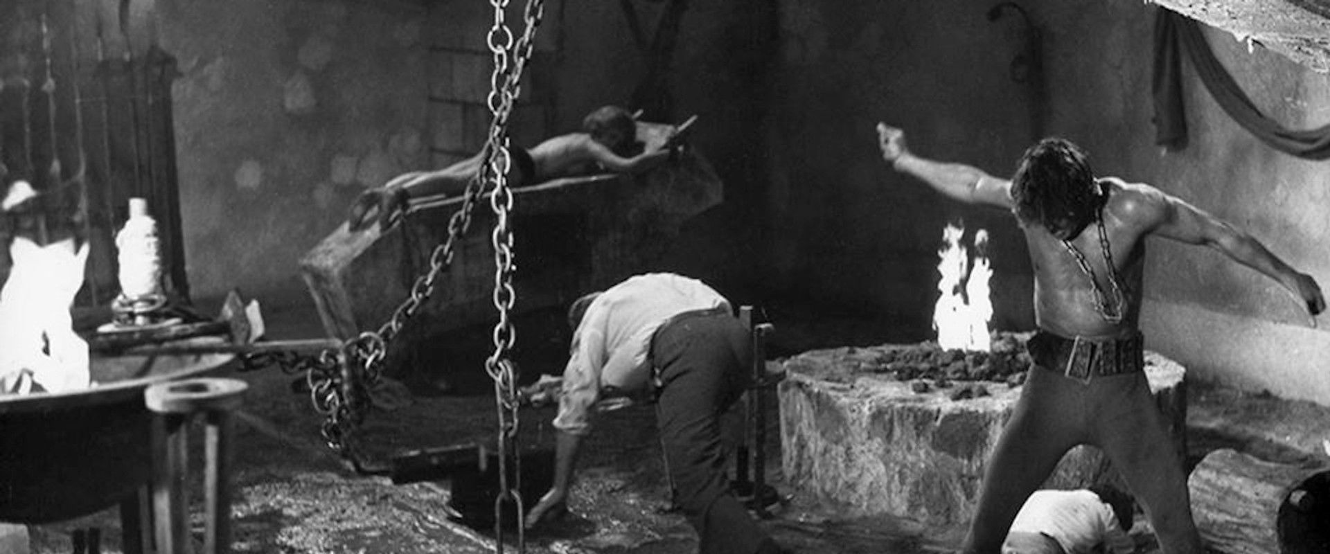 Bloody Pit of Horror backdrop