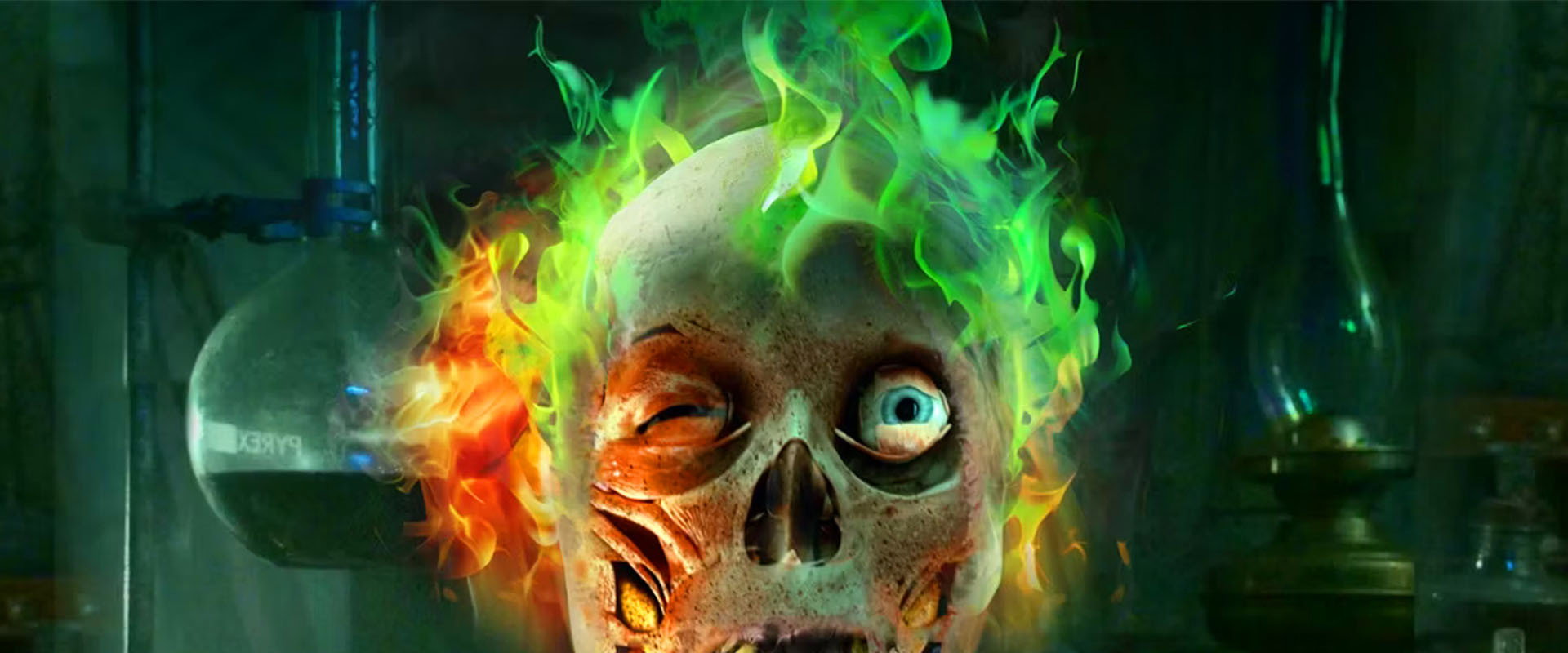 Fear the Invisible Man backdrop