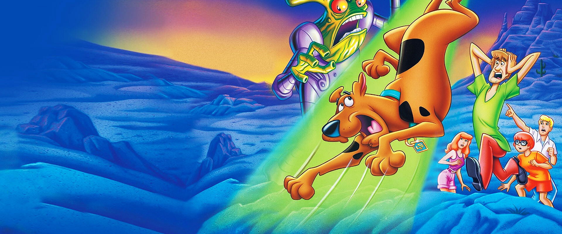Scooby-Doo and the Alien Invaders backdrop