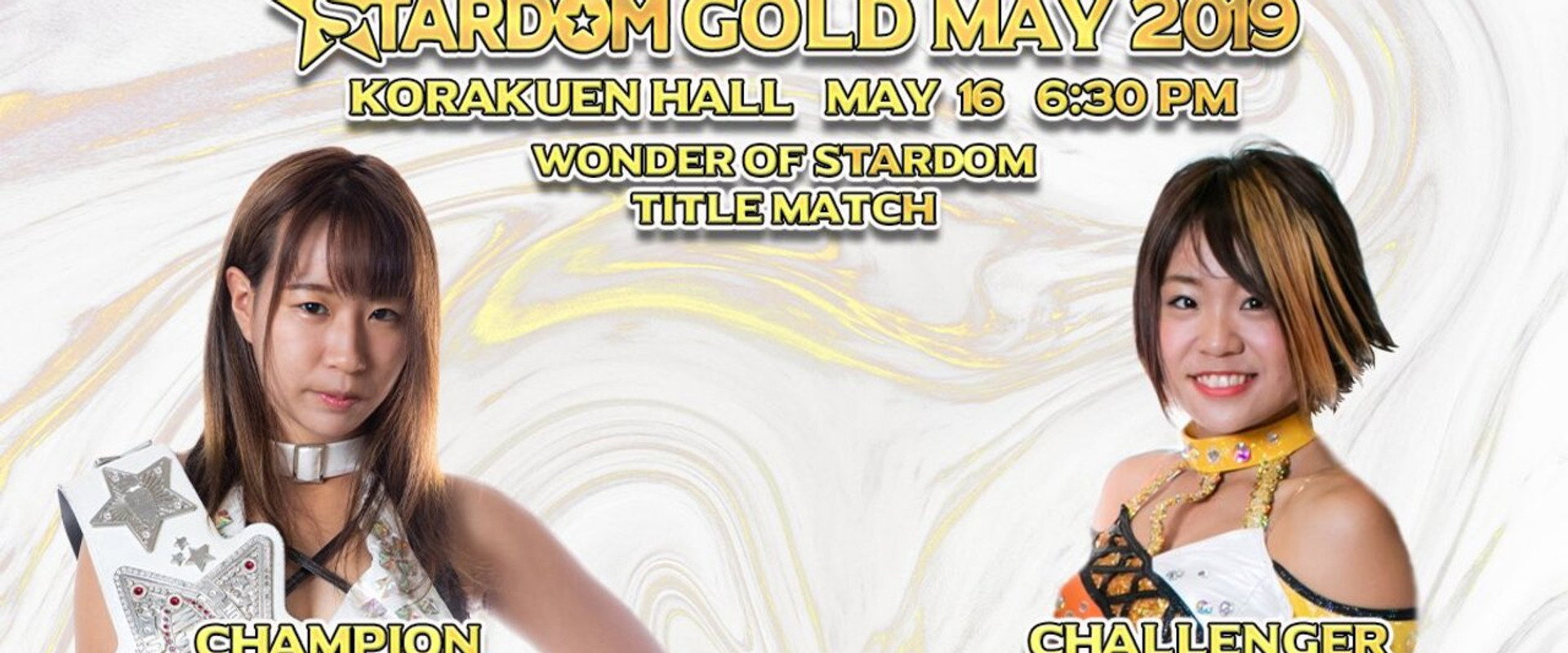Stardom Gold May 2019 backdrop