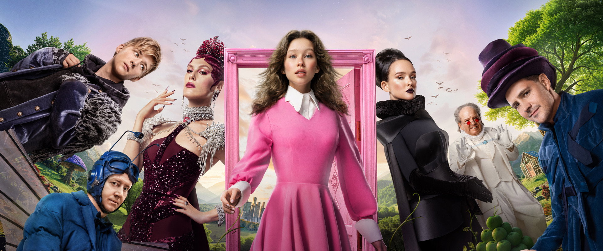 Alice in Wonderland backdrop