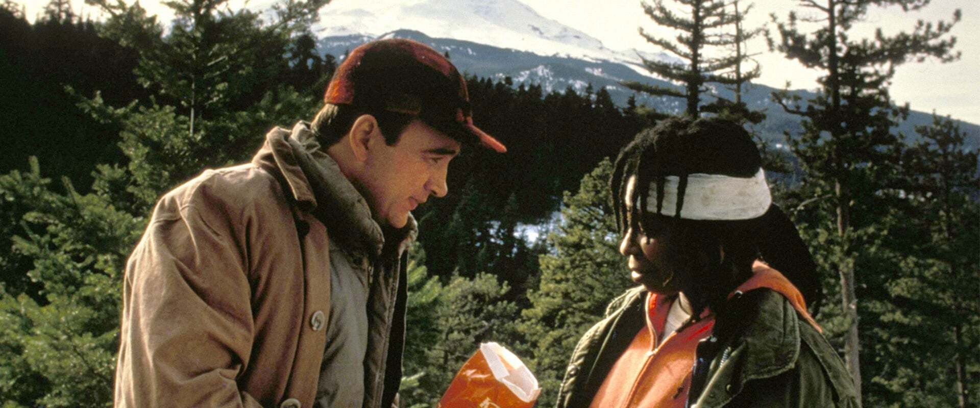 Homer and Eddie backdrop