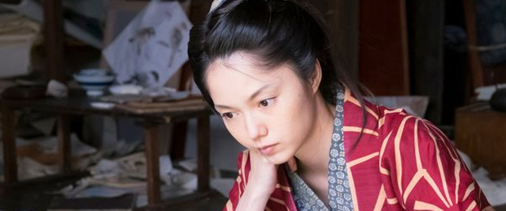 Kurara: The Dazzling Life of Hokusai's Daughter backdrop