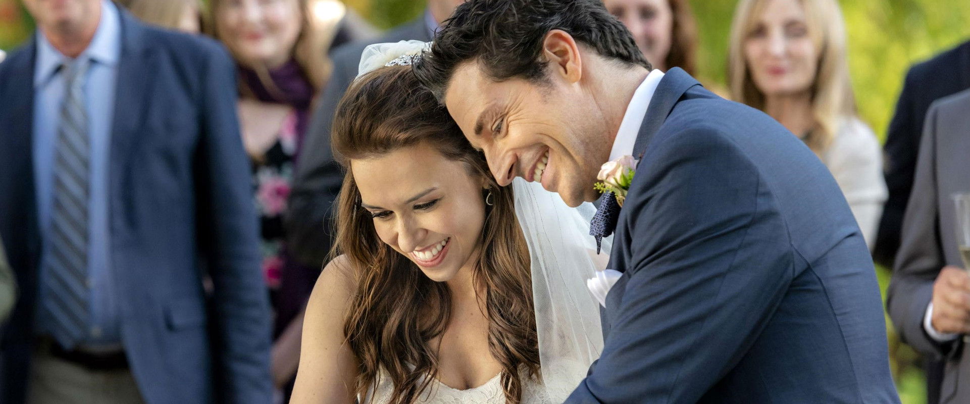 All of My Heart: The Wedding backdrop