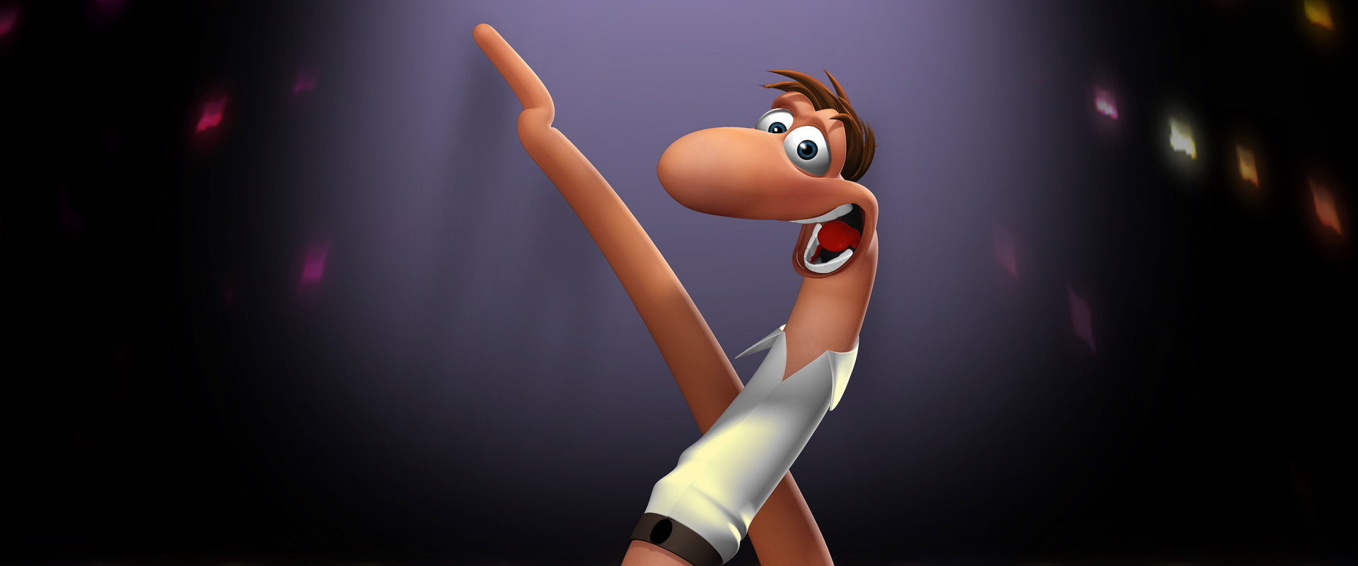 Sunshine Barry & the Disco Worms backdrop