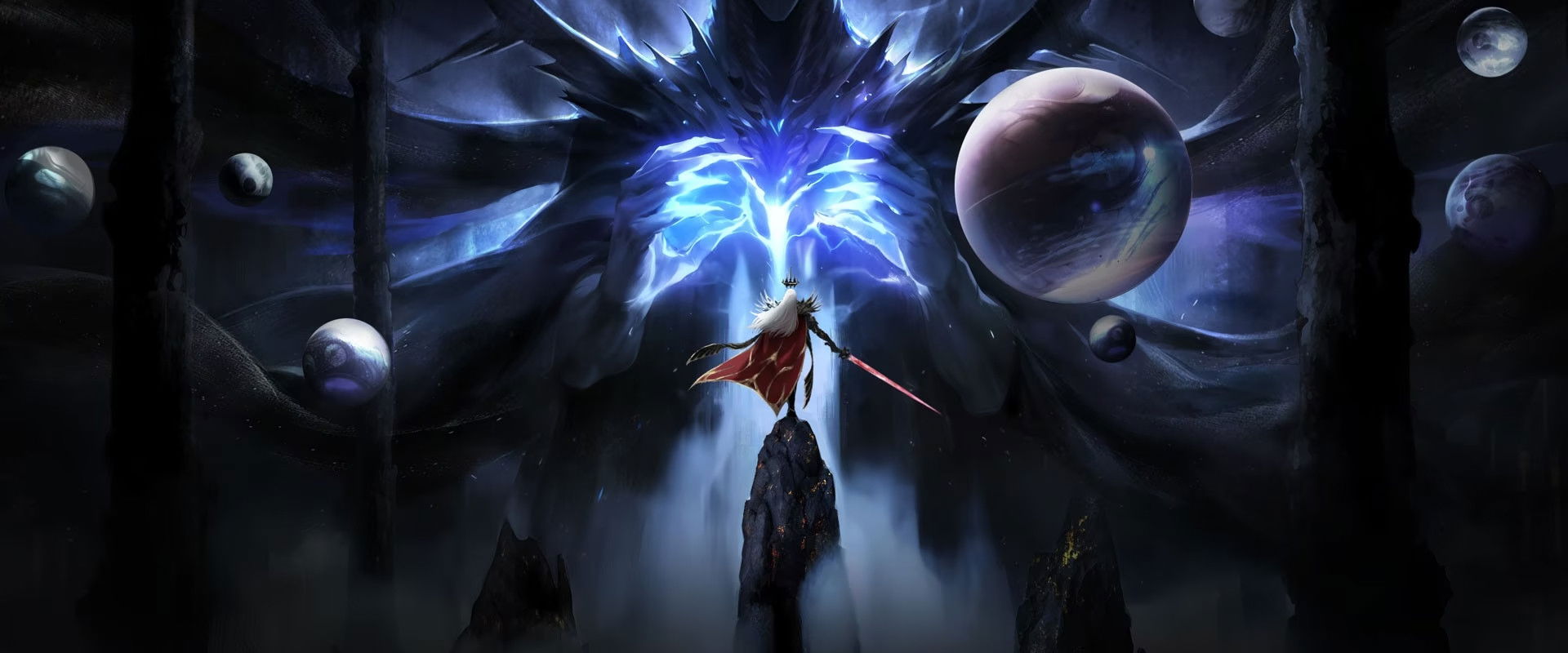 Throne of Seal The Movie: The Crownless God backdrop