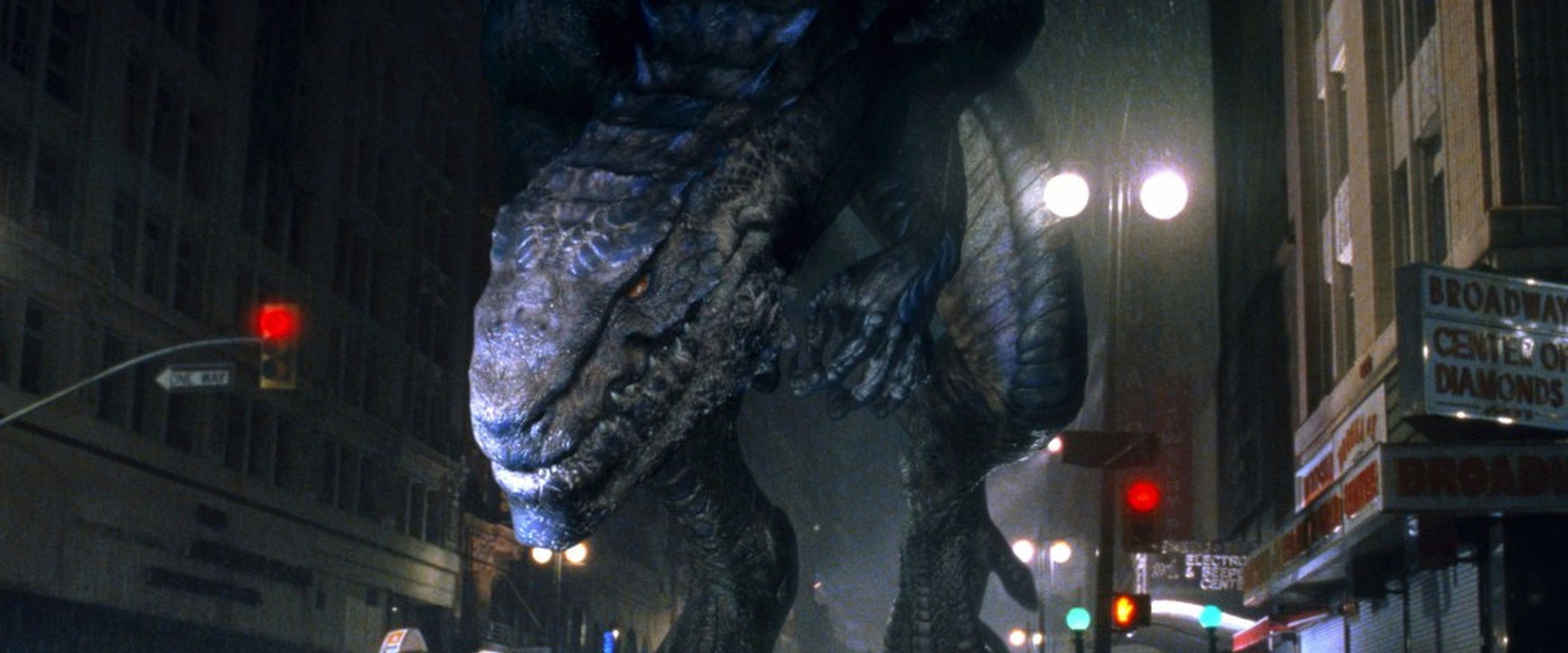 Godzilla backdrop