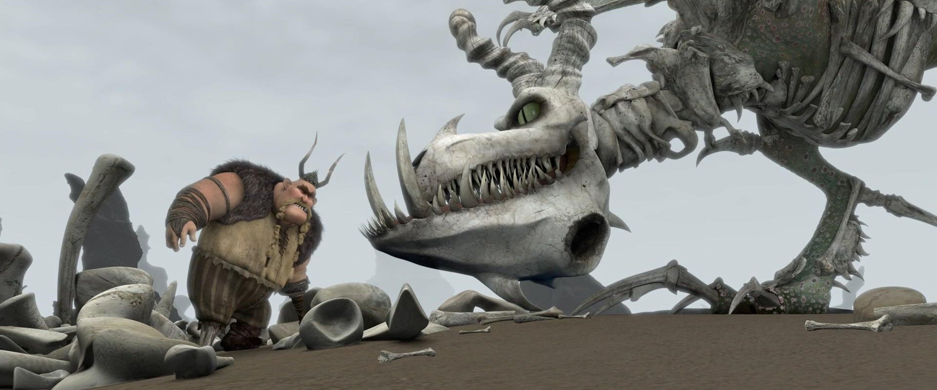 Legend of the BoneKnapper Dragon backdrop