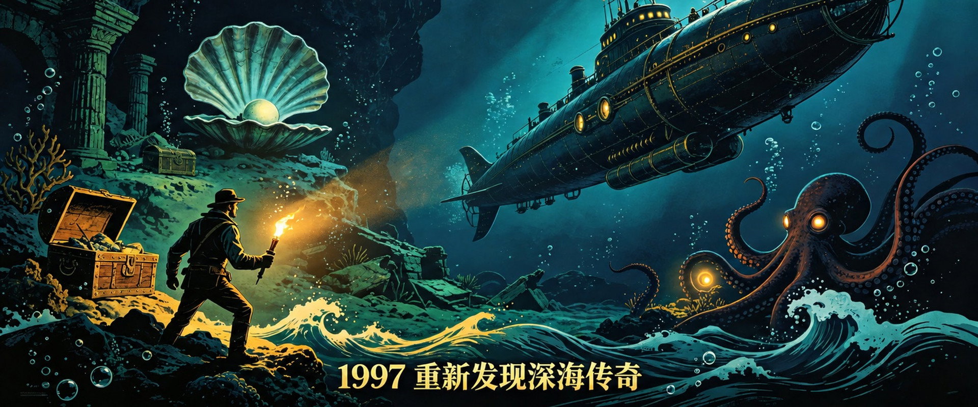20,000 Leagues Under the Sea backdrop